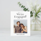 予算我々は婚約婚約した発表 (スタンド正面)