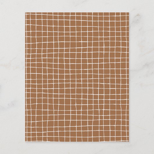 予算我々は心から待つことができる金ゴールドフォレストの赤ちゃんシャワー (裏面)