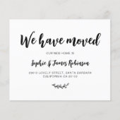 予算我々は新しい家を動かす発表を移動した (正面)