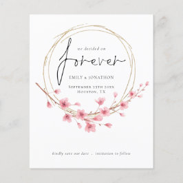 予算我々は永遠に決めたフローラ日付を保存