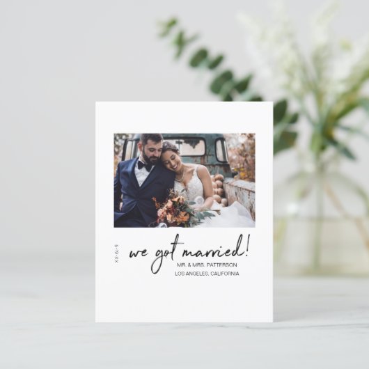 予算我々得の結婚した結婚発表 (スタンド正面)