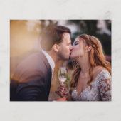 予算我々結び付け結び目2写真ポスト結婚披露宴 (裏面)