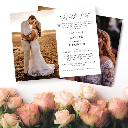 予算我々結び付け結び目2写真ポスト結婚披露宴