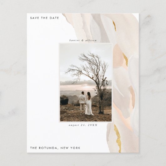 予算抽象芸術写真日付フライヤーの保存 チラシ (正面)