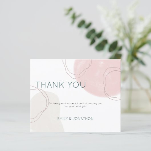 予算抽象芸術図形結婚写真の感謝 (スタンド正面)