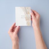 予算抽象芸術日付フライヤーの保存 チラシ (手)