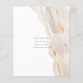 予算抽象芸術日付フライヤーの保存 チラシ (正面)