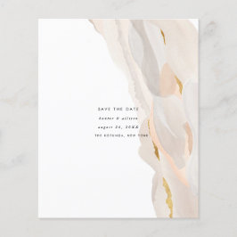 予算抽象芸術日付フライヤーの保存 チラシ