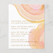 予算抽象芸術水の色の旋回カップルのシャワー (正面)