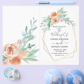 予算招待披露宴詳細情報rsvp fly チラシ (シングル)