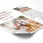 予算招待状発表写真を保存 フォトプリント            (角)