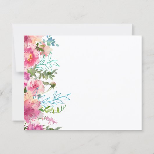 予算招待状結婚の式。 (裏面)