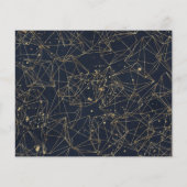 予算招待状結婚の式。ポストカードFl チラシ (裏面)