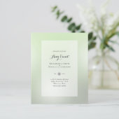 予算招待状 – 任意のイベント- SAGE抽象芸術 (スタンド正面)