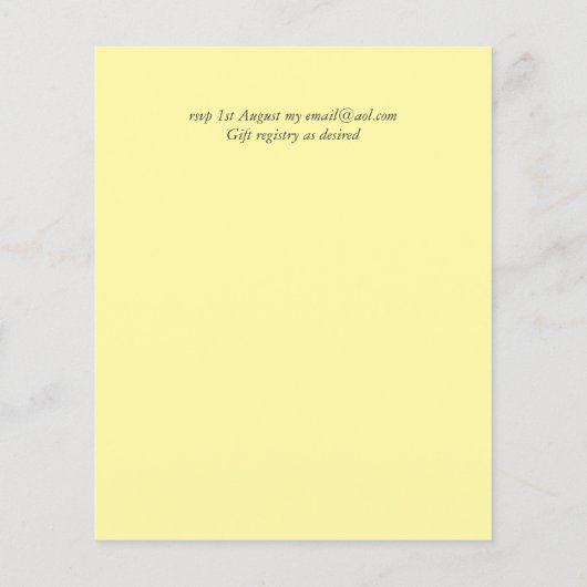 予算支出招待状PHOTO Collage (裏面)