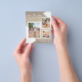 予算救写真日婚約した発表F チラシ (手)