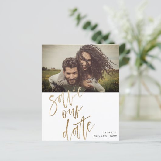 予算救日付金ゴールド書フェイクと写真 (スタンド正面)