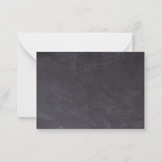 予算教書ユーカリ引越し発表 ノートカード (裏面)