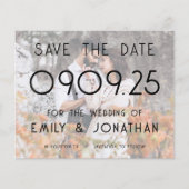 予算文字フォトオーバーレイウェディング日付の保存 (正面)