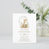 予算新しい章がキリン赤ちゃんシャワーを開始 (スタンド正面)