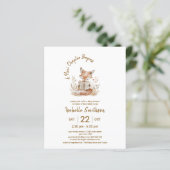 予算新しい章がキリン赤ちゃんシャワーを開始 (スタンド正面)