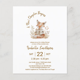 予算新しい章がキリン赤ちゃんシャワーを開始