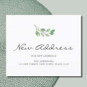 予算新住所の引越し案内