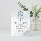 予算新生児オンザウェイティール(緑がかった色)DreamCatcher (スタンド正面)