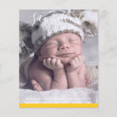 予算新生児写真の発表カスタム (正面)