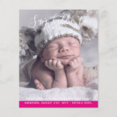 予算新生児写真の発表カスタム (正面)