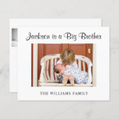 予算新生児写真誕生のお知らせ (正面/裏面)