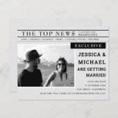 予算新聞白黒写真保存日付 (正面/裏面)