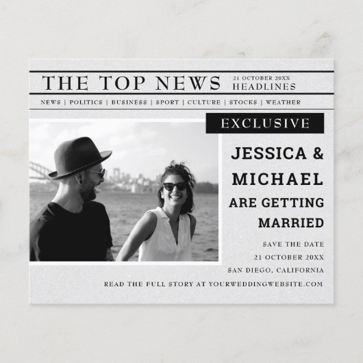 予算新聞白黒写真保存日付 (正面)