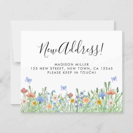 予算新規所在地フローラの引越し案内 (正面)