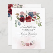 予算新規所在地フローラの引越し案内 (正面/裏面)