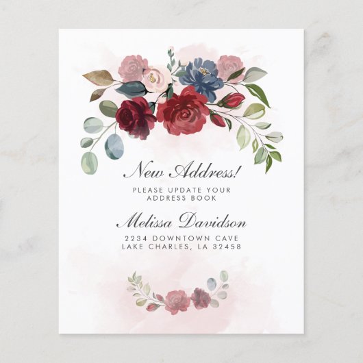 予算新規所在地フローラの引越し案内 (正面)