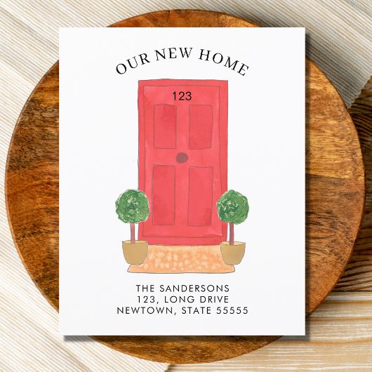 予算新規所在地レッドドアの引越し案内