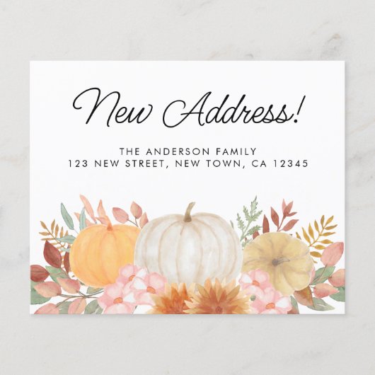 予算新規所在地秋の引越し案内 (正面)