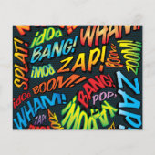 予算日付の保存おもしろいレトロ漫画ブックアーポップ・アートのト (裏面)