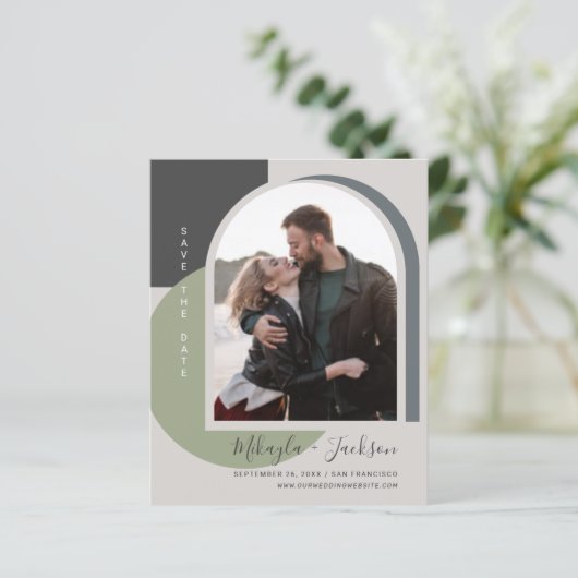 予算日付の保存はっきりした抽象芸術アーチ写真 (スタンド正面)