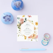 予算日付の保存 チラシ (シングル)