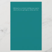 予算日付を保存マゼンタフローラリース (裏面)