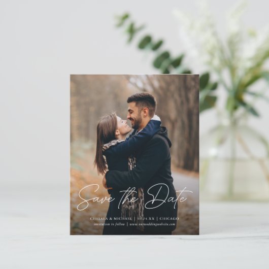 予算日付スクリプトのスタイリッシュ縦写真の保存 (スタンド正面)