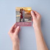 予算日付スクリプトの保存Purple Cassis チラシ (手)