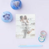 予算日付フライヤーの保存 チラシ (シングル)