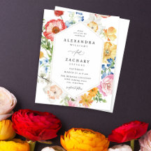 予算春数々のカラー花模様結婚