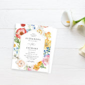 予算春数々のカラー花模様結婚