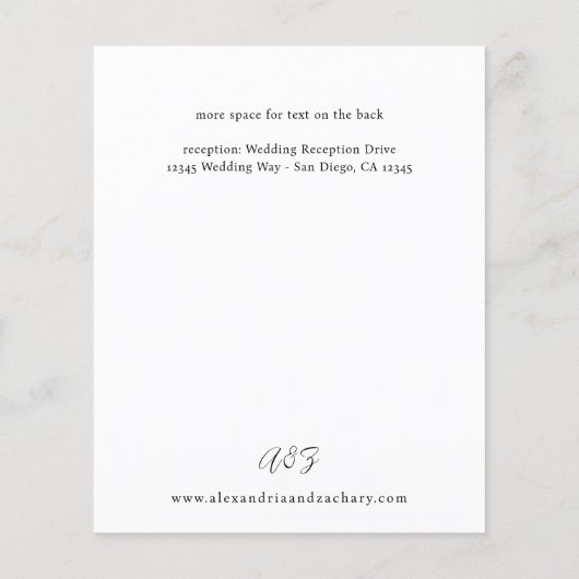 予算春数々のカラー花模様詳細 (裏面)