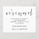 予算書新しい住所を移動 (正面)