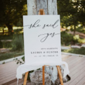 予算書道彼女が言ったYes婚約パーティ ポスター